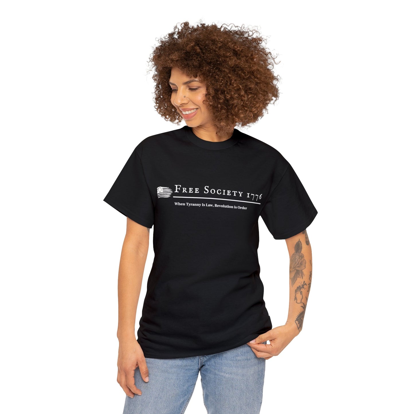 Free Society 1776 T-Shirt (black)